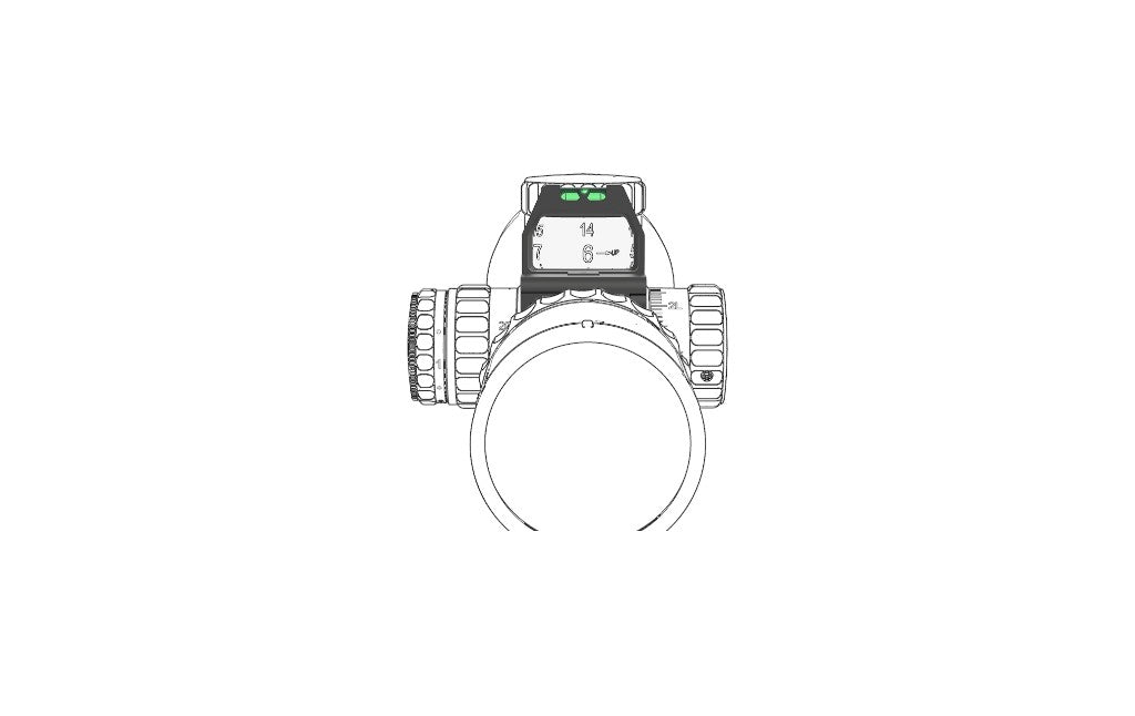 Anillo de montaje para lupa de torreta de 30mm