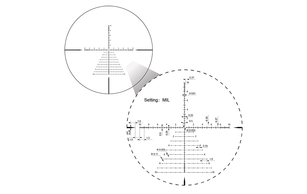 Mira Vector Optics &lt;/br&gt; Taurus GenII 3-24X56 ED FFP &lt;/br&gt; (U$D 700)