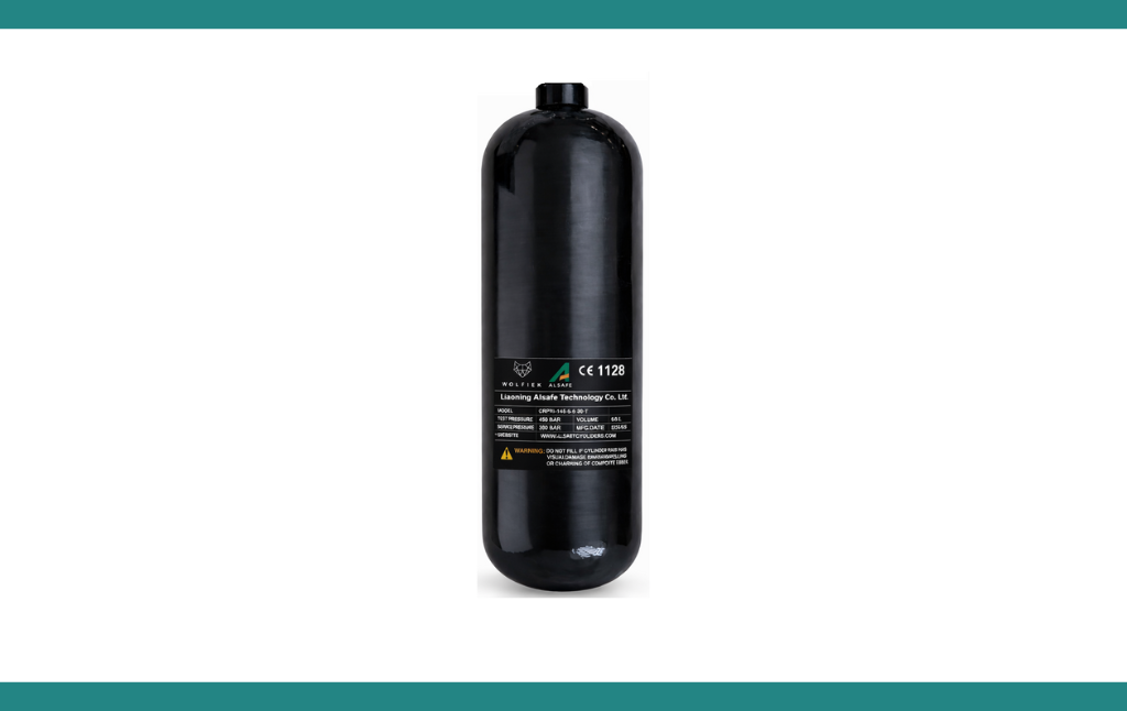 Alsafe  </br>  Scuba de fibra de carbono 6,8L