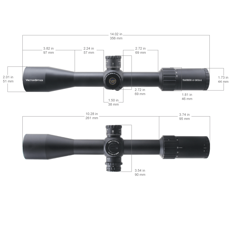 TAURON 4-16X44 HD HT