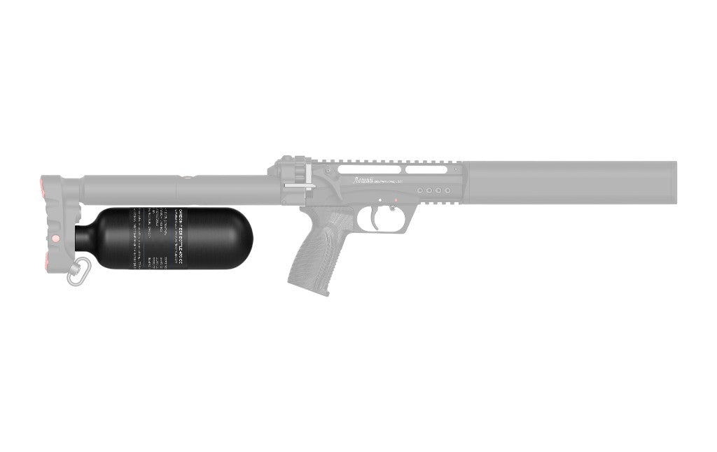 EDgun &lt;/br&gt;Botella Fibra de Carbono 470cc · Leshiy 2