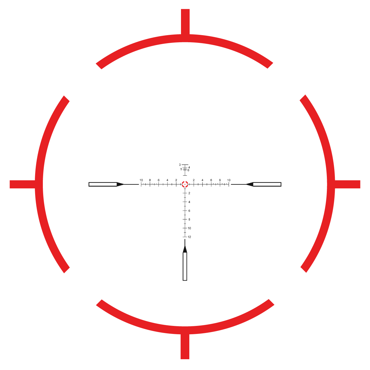 Mira Vector Optics &lt;/br&gt; Continental X10 1-10X28 ED FFP RAR &lt;/br&gt; (U$D 900)