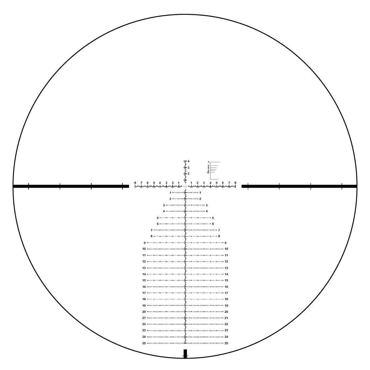 Mira Vector Optics &lt;/br&gt; Continental X6 3-18X50 FFP &lt;/br&gt; (U$D 750)