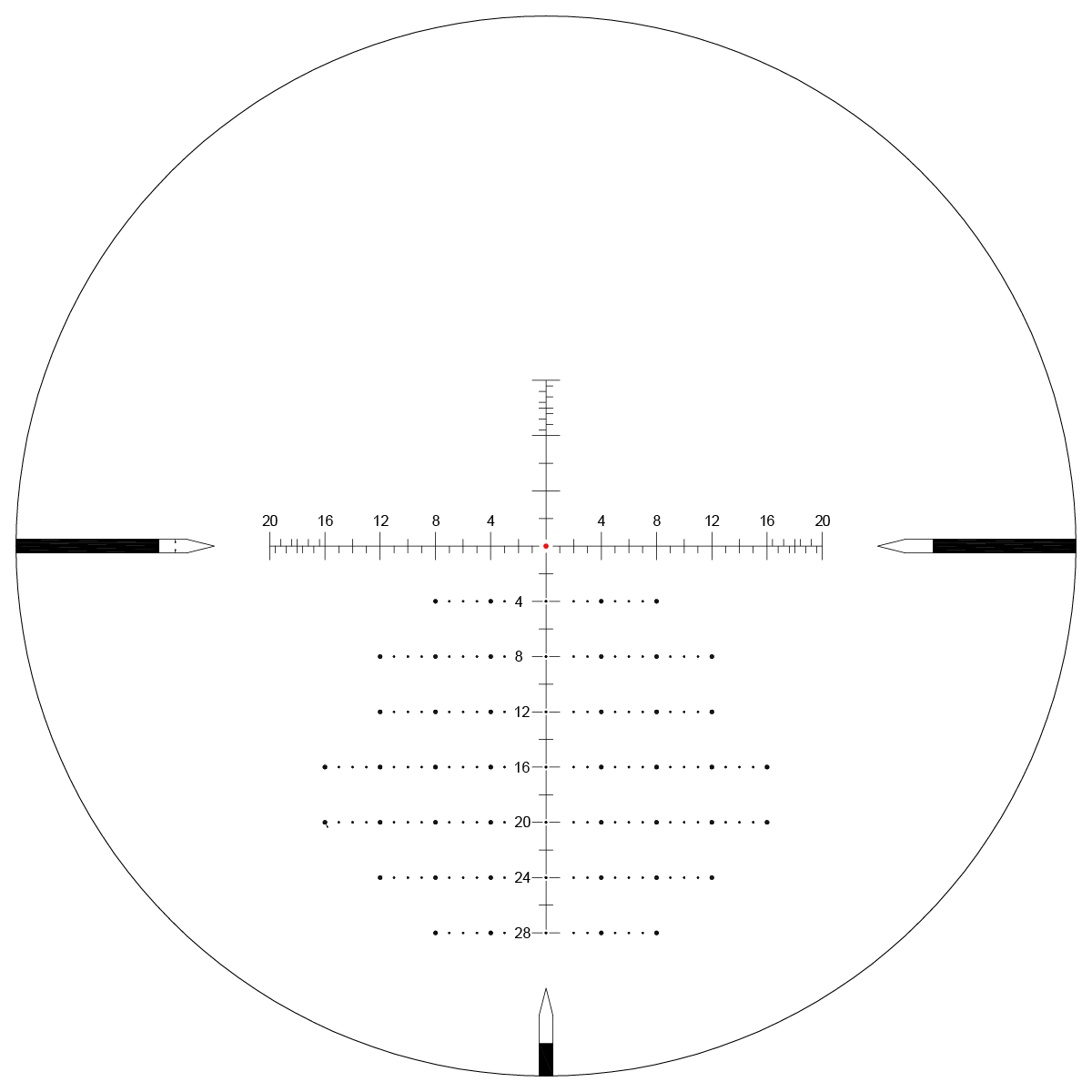 Mira Vector Optics &lt;/br&gt; Sentinel 4-16X50 GENII &lt;/br&gt; (U$D 210)