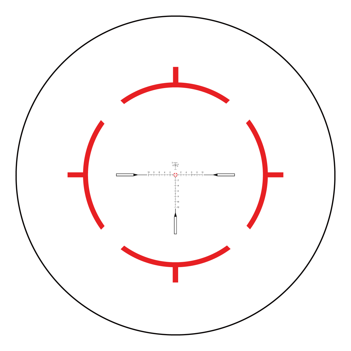 Mira Vector Optics &lt;/br&gt; Continental X10 1-10X28 ED FFP RAR &lt;/br&gt; (U$D 900)