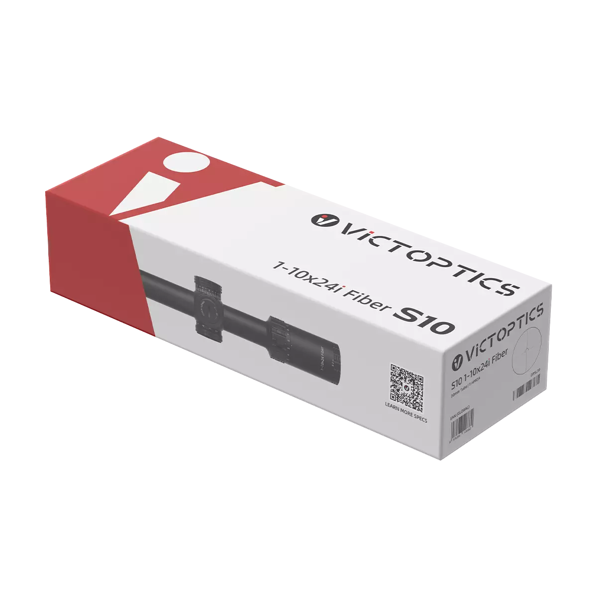 Visor VictOptics S10 1-10x24i Retícula Fibra