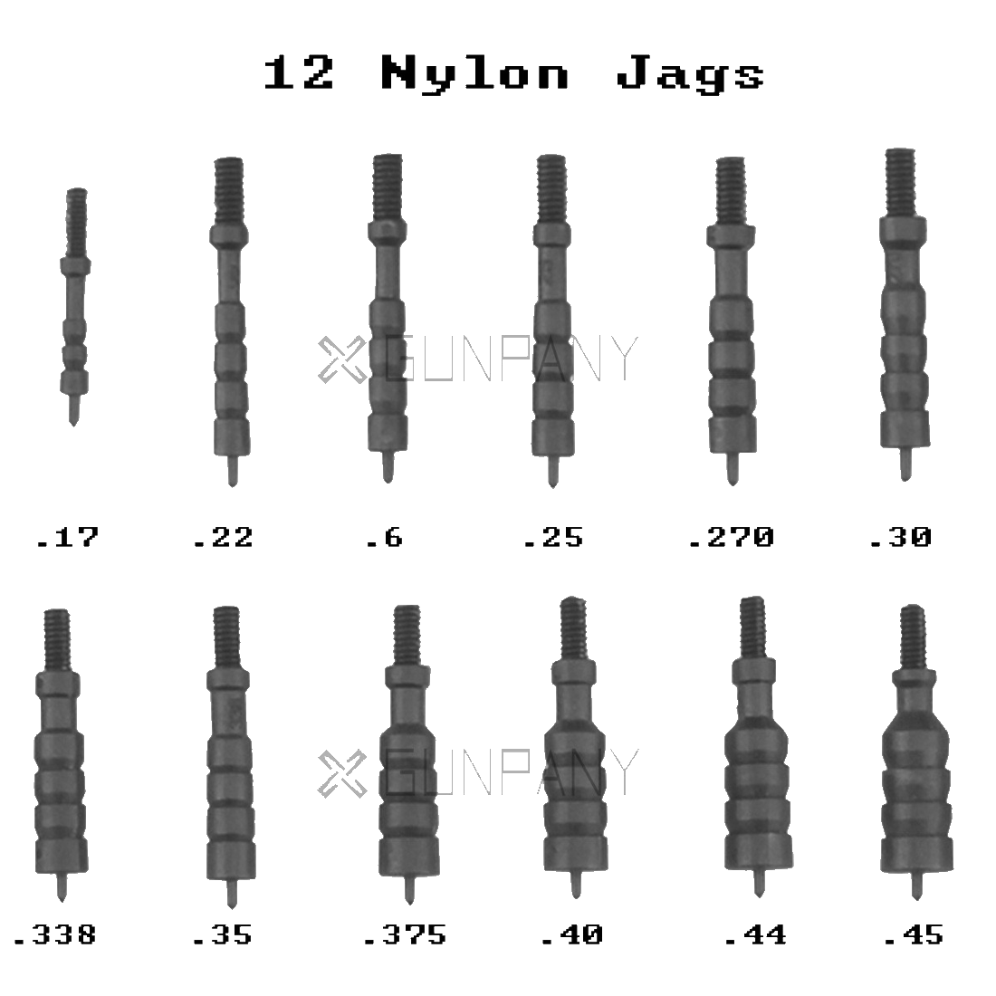 Kit Universal de Limpieza de Armas Gunpany 62 Pzs