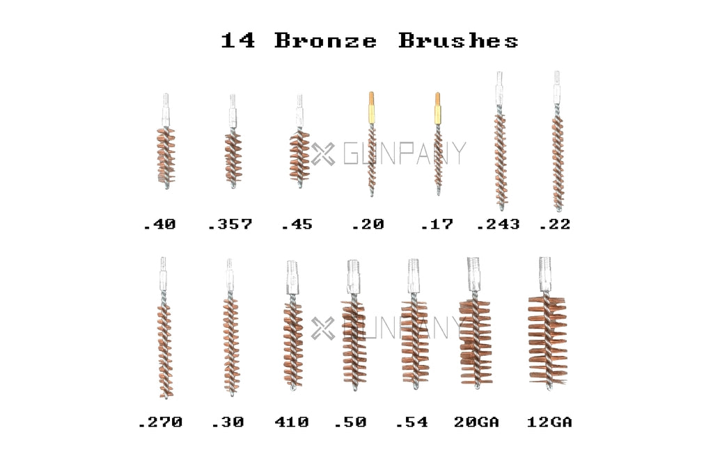 Kit Universal de Limpieza de Armas Gunpany 62 Pzs
