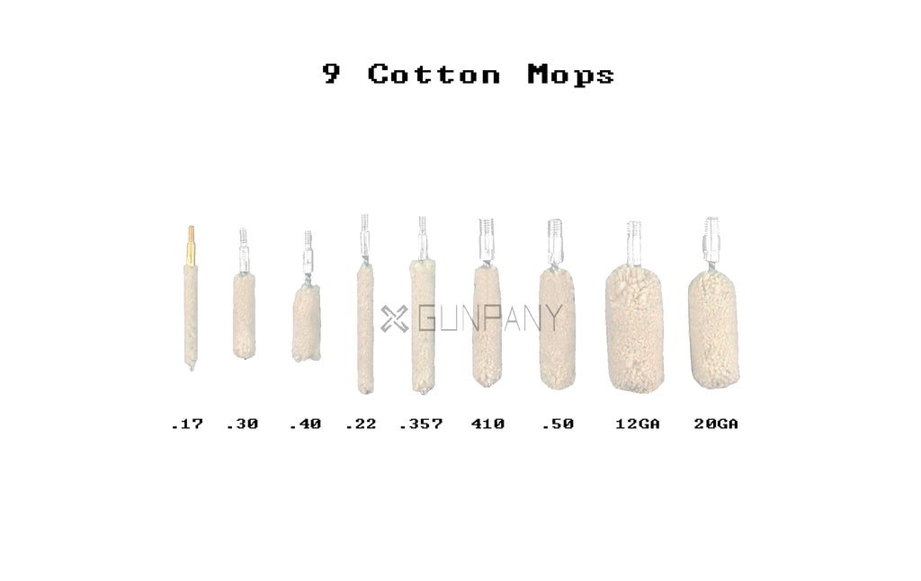 Kit Universal de Limpieza de Armas Gunpany 62 Pzs