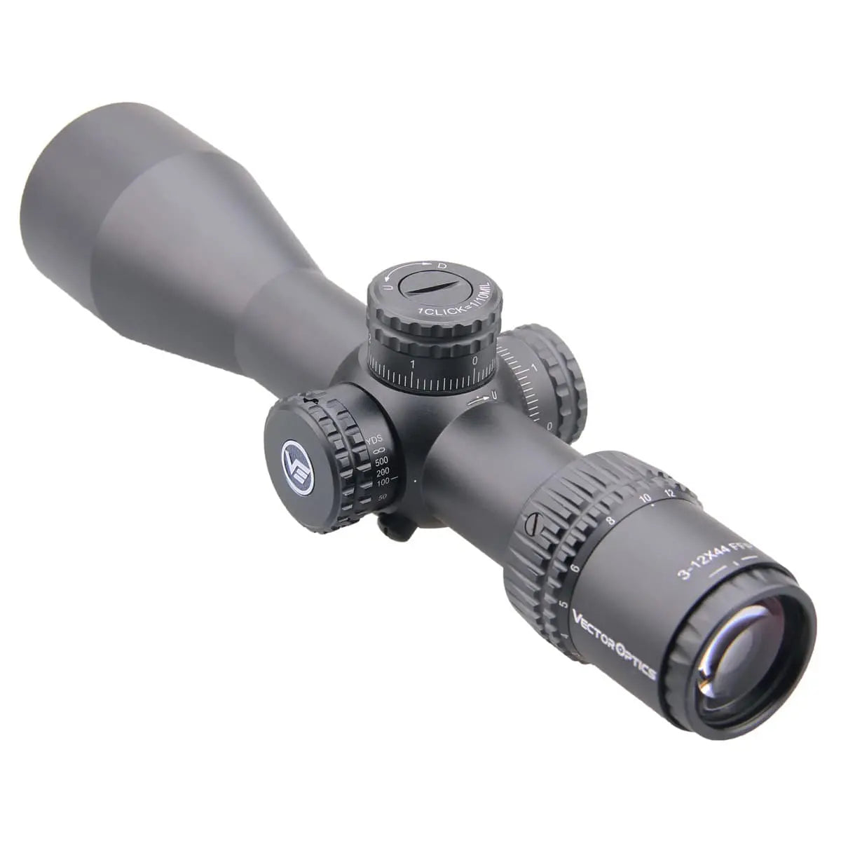 Mira Telescópica Compacta Veyron 3-12x44 Primer Plano Focal