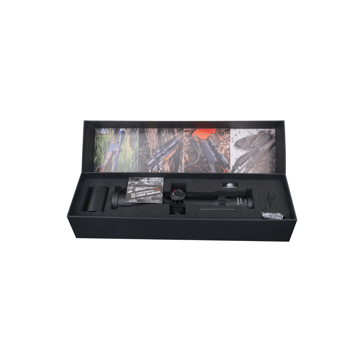 Visor de Rifle Continental x6 3-18x50 FFP de 34mm