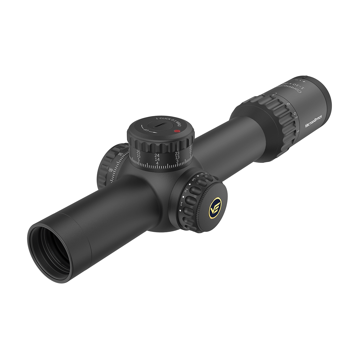 Mira Telescópica Continental x10 1-10x28 ED FFP VET-CTR