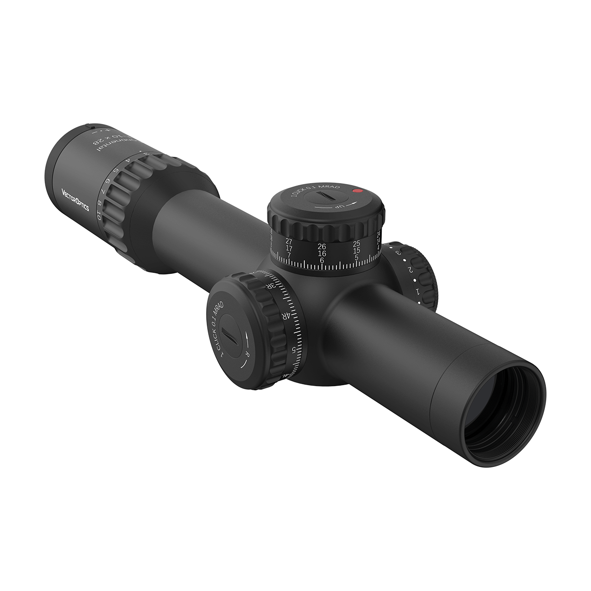 Mira Telescópica Continental x10 1-10x28 ED FFP VET-CTR