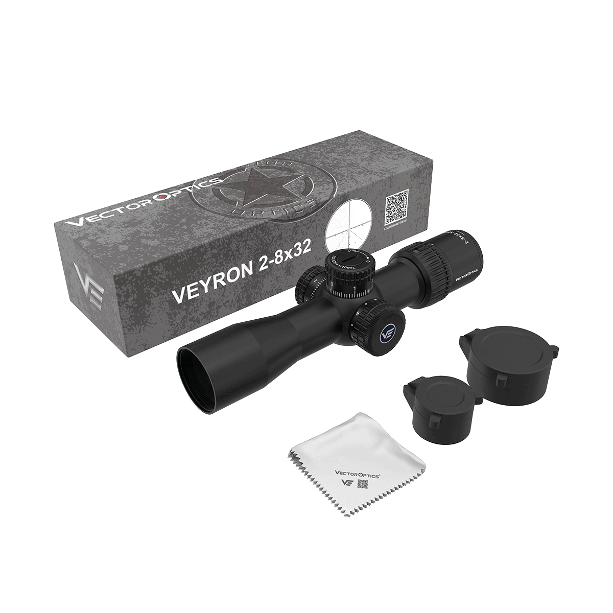 Mira Telescópica Compacta Veyron 2-8x32IR