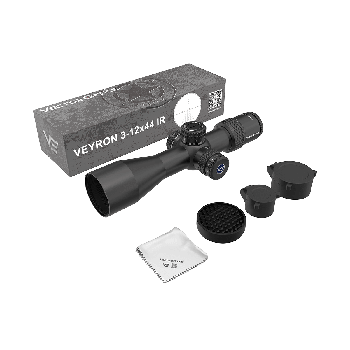 Mira Telescópica Compacta Veyron 3-12x44IR SFP
