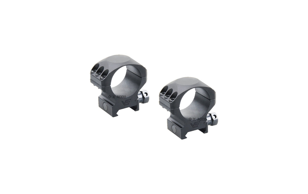 Anillas Picatinny X-Accu 30mm Pefil Bajo