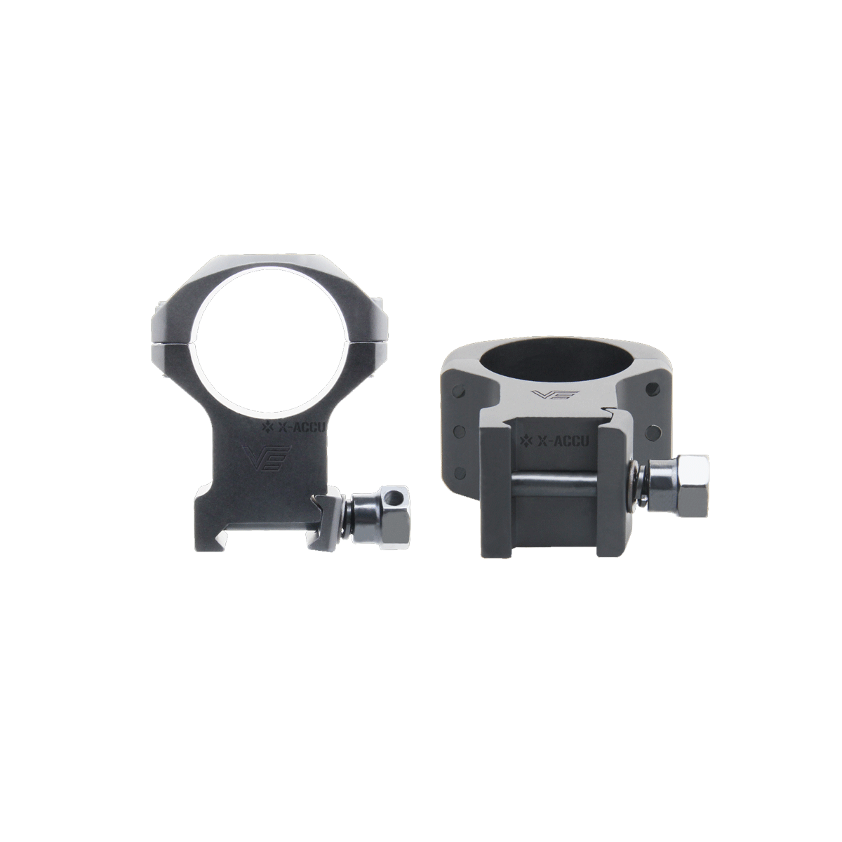 Anillos de Montura Picatinny de Perfil Alto X-Accu de 30mm 1.4&quot;