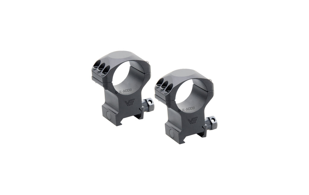 Anillas Picatinny X-Accu 30mm Perfil Alto