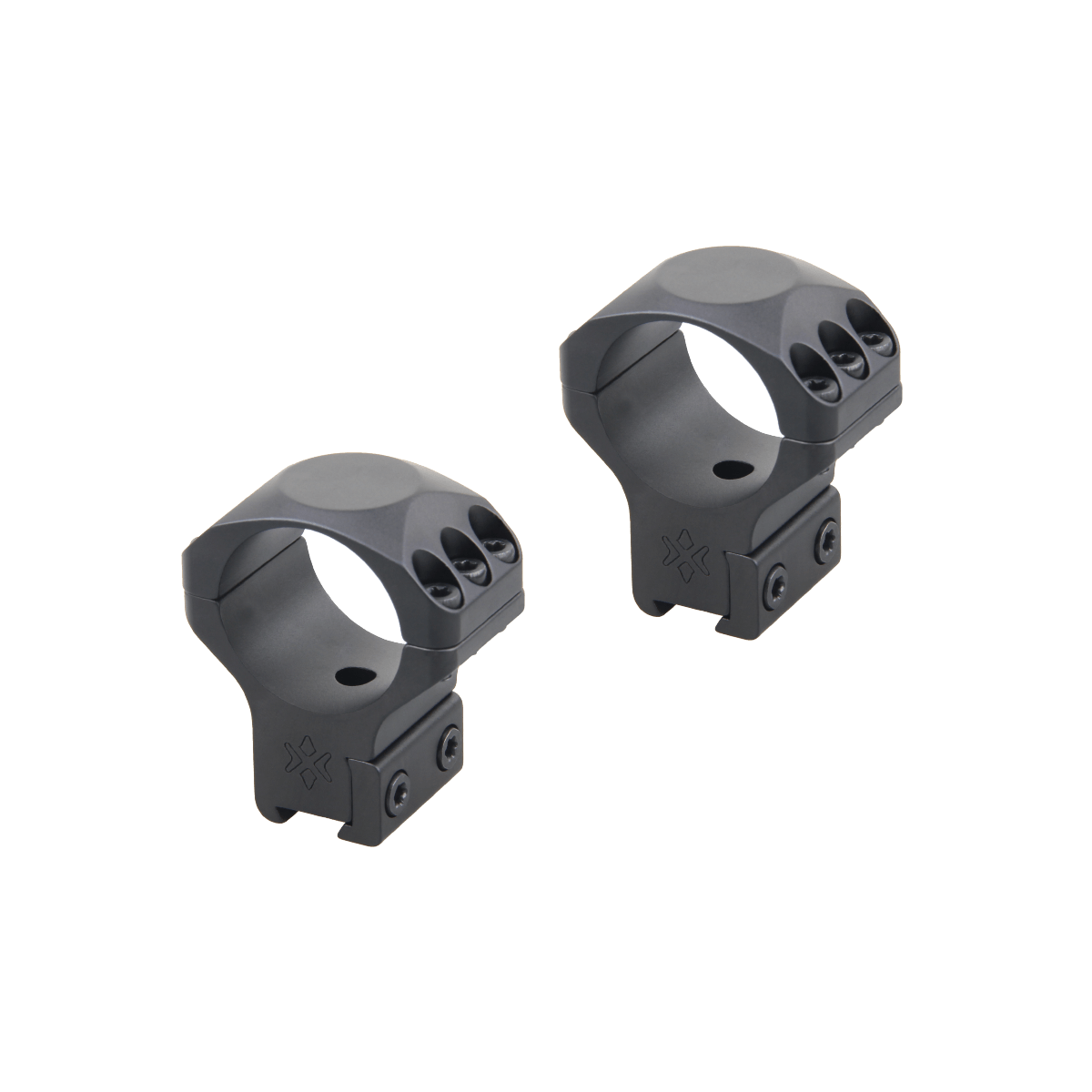 Anillos de Montura Dovetail de Perfil Alto X-Accu de 30mm 1.25"