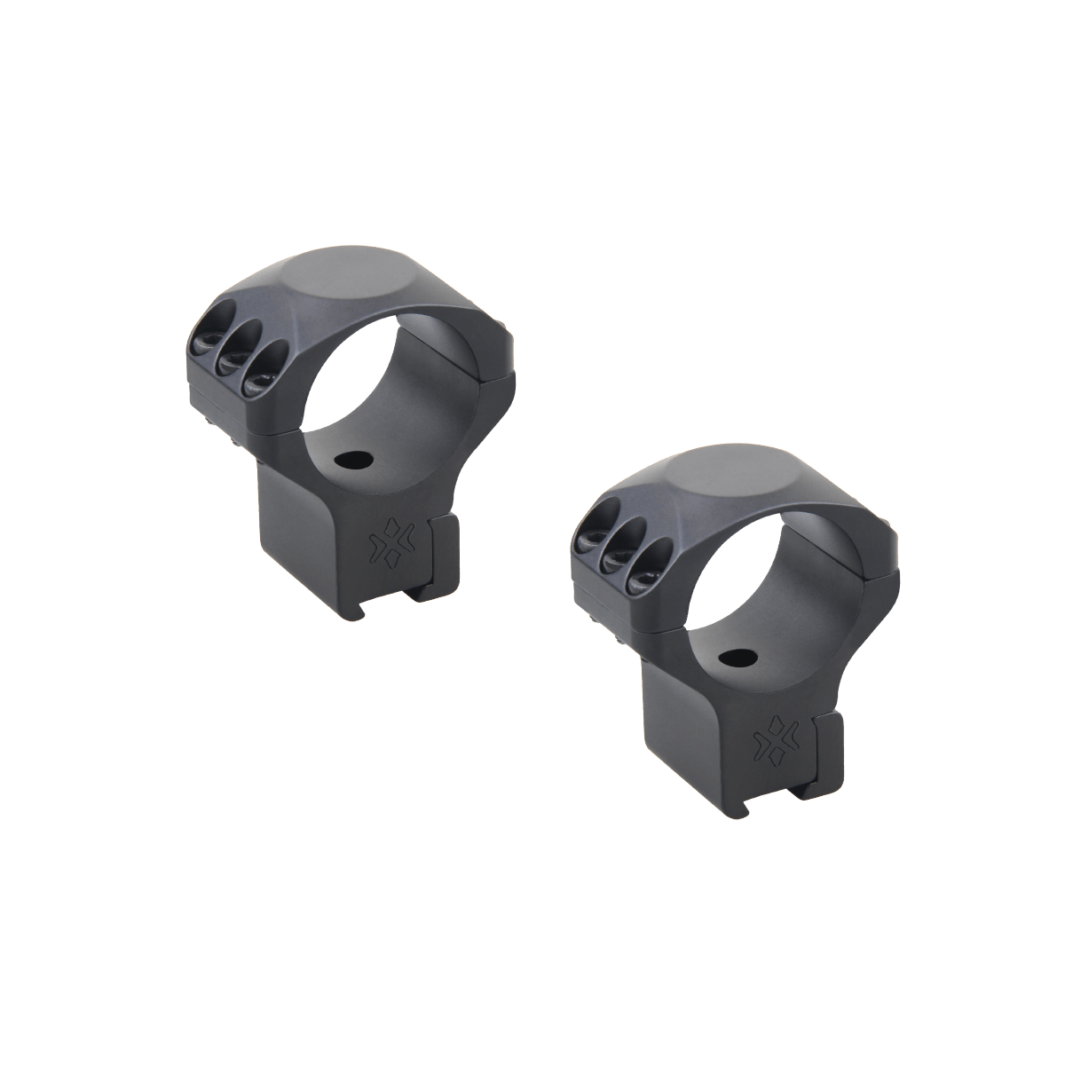 Anillos de Montura Dovetail de Perfil Alto X-Accu de 30mm 1.25&quot;