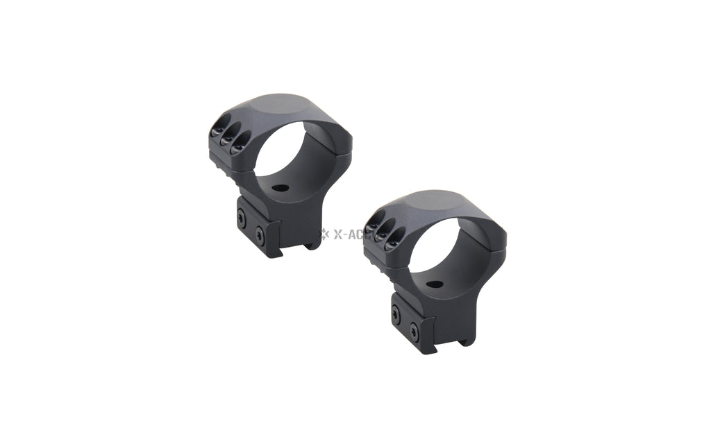Anillas Dovetail  X-Accu 30mm Perfil Alto