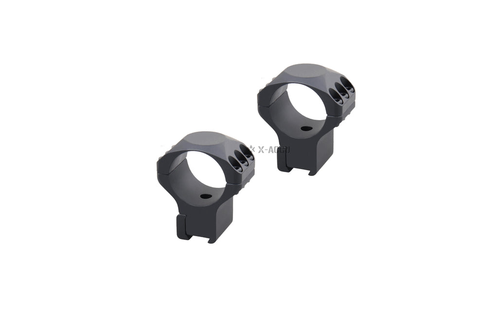 Anillas Dovetail  X-Accu 30mm Perfil Alto