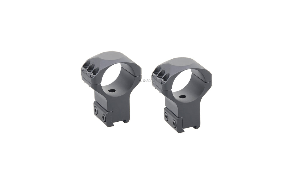 Anillas Dovetail X-Accu 30mm Perfil Alto