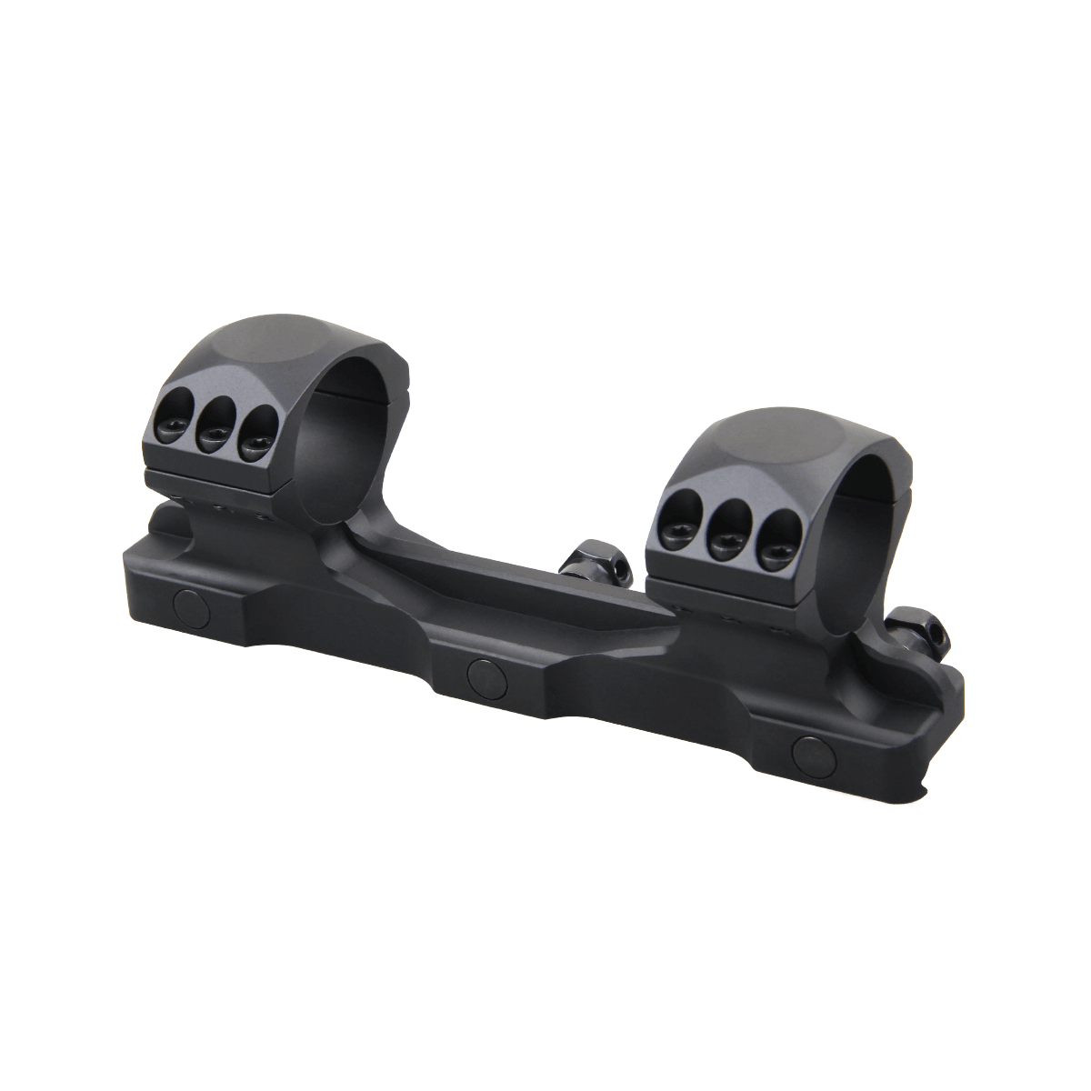 Montura Picatinny de Una Pieza X-ACCU de 30mm 1.2&quot; Perfil Medio 0MOA