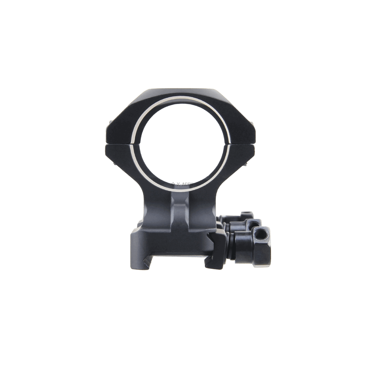 Montura Picatinny de Una Pieza X-ACCU de 30mm 1.2&quot; Perfil Medio 0MOA