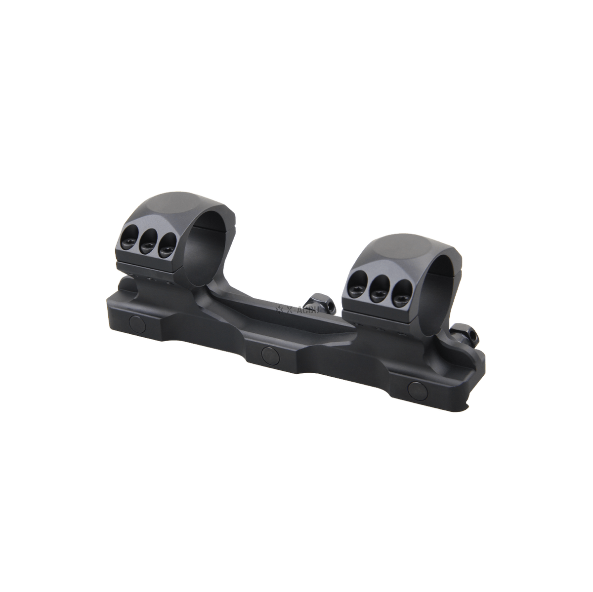 Montura Picatinny de Una Pieza X-ACCU de 30mm 1.2&quot; Perfil Medio 20MOA