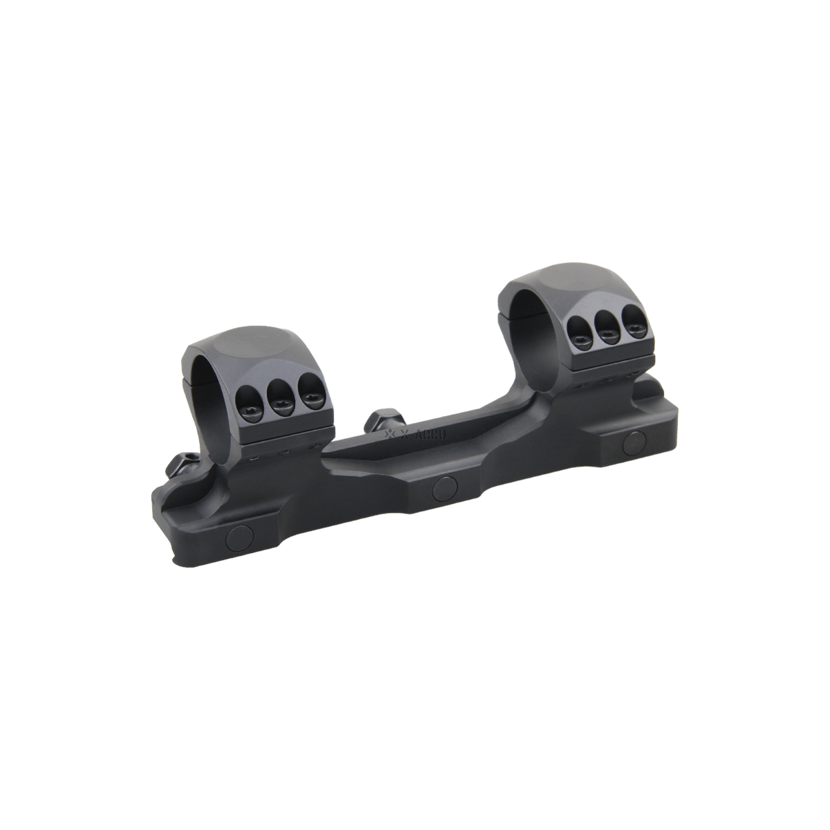 Montura Picatinny de Una Pieza X-ACCU de 30mm 1.2&quot; Perfil Medio 20MOA