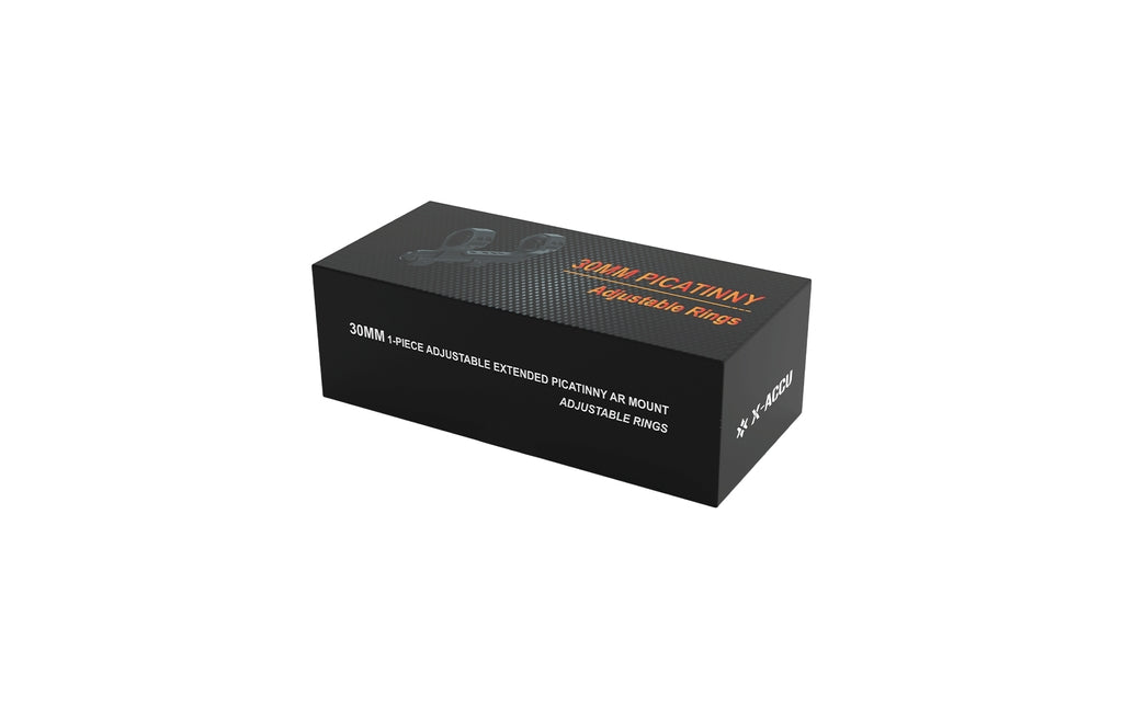 Anilla Monopieza Picatinny 30mm Ajustable
