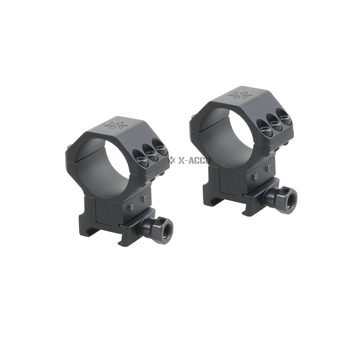 Anillos Picatinny de Elevación Ajustable X-ACCU de 30mm