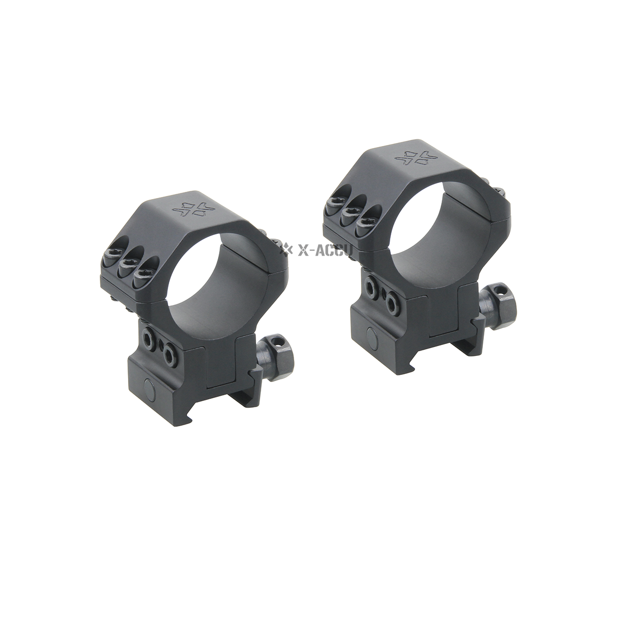 Anillos Picatinny de Elevación Ajustable X-ACCU de 30mm