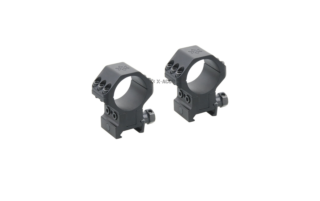 Anillas Picatinny X-ACCU 30mm Ajustable