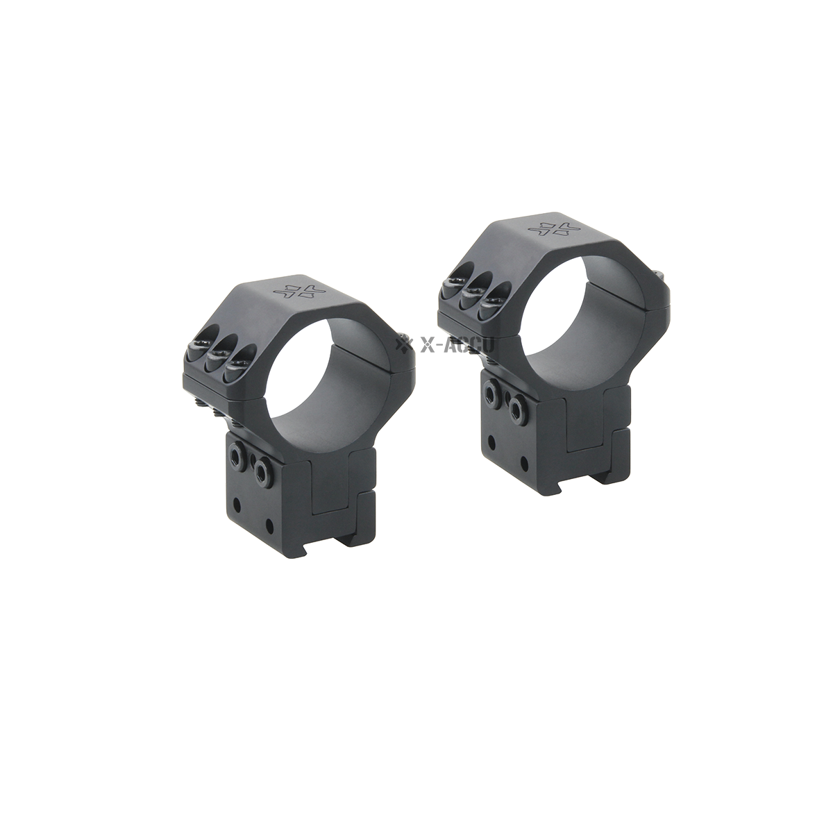 Anillos Dovetail de Elevación Ajustable X-ACCU de 30mm