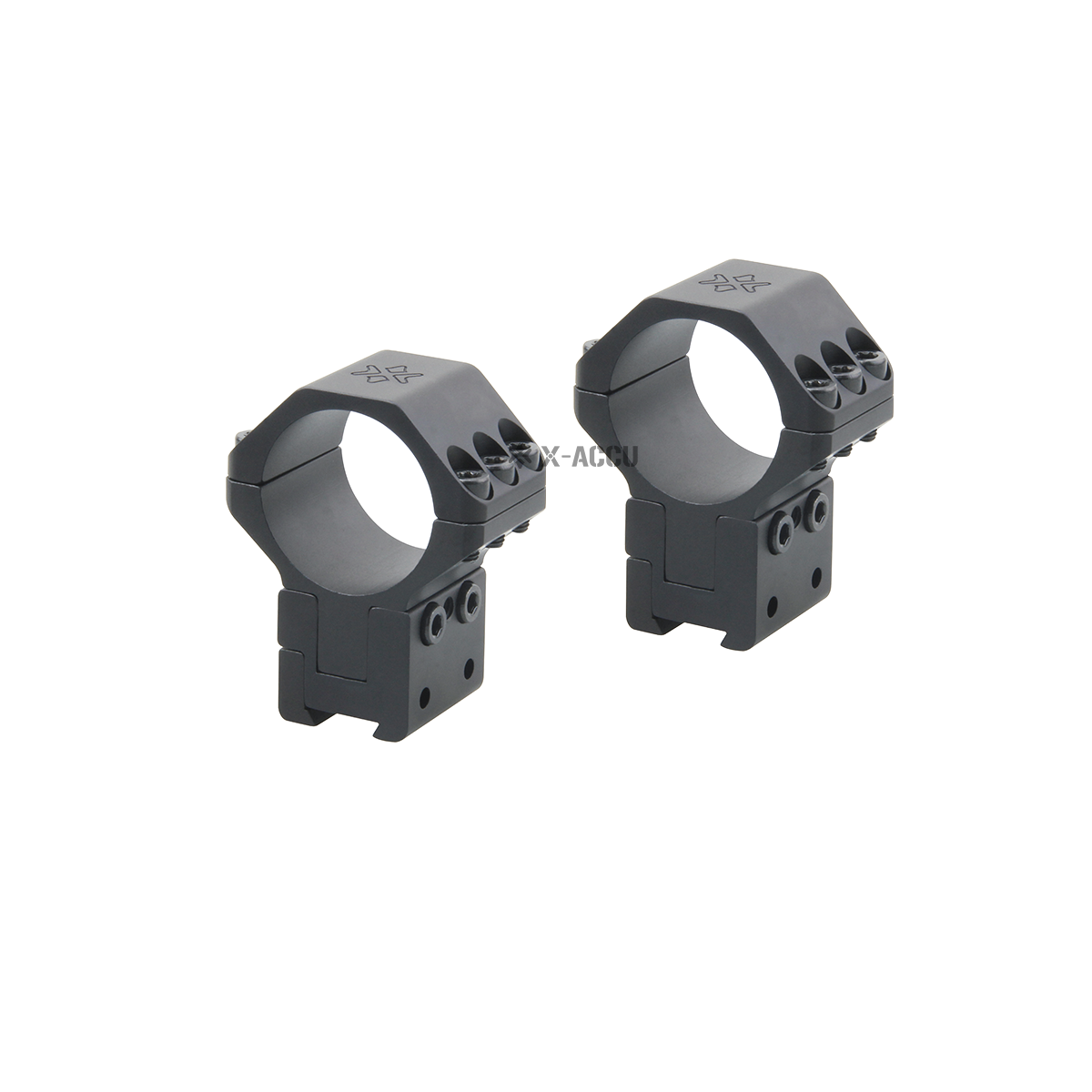 Anillos Dovetail de Elevación Ajustable X-ACCU de 30mm