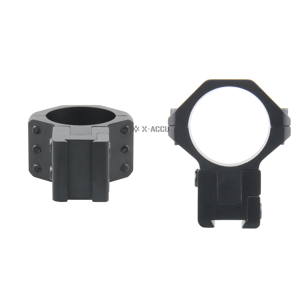 Anillos Dovetail de Elevación Ajustable X-ACCU de 30mm