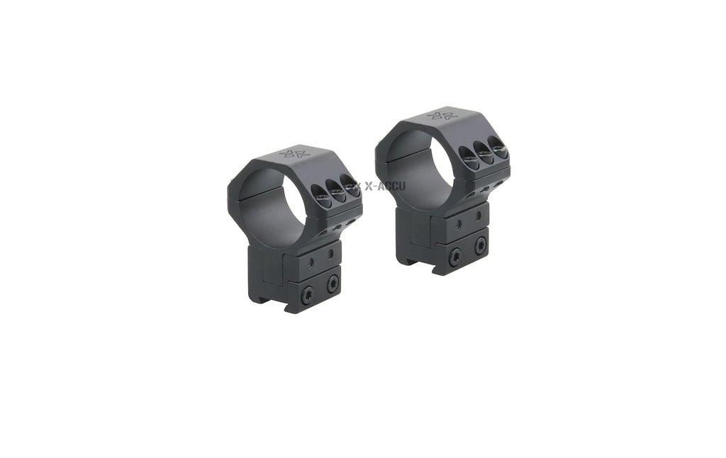 Anillas Dovetail X-ACCU 30mm Ajustable