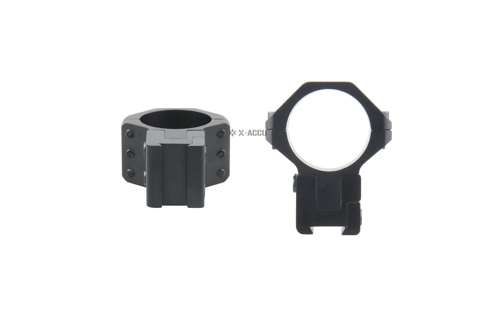 Anillas Dovetail X-ACCU 30mm Ajustable