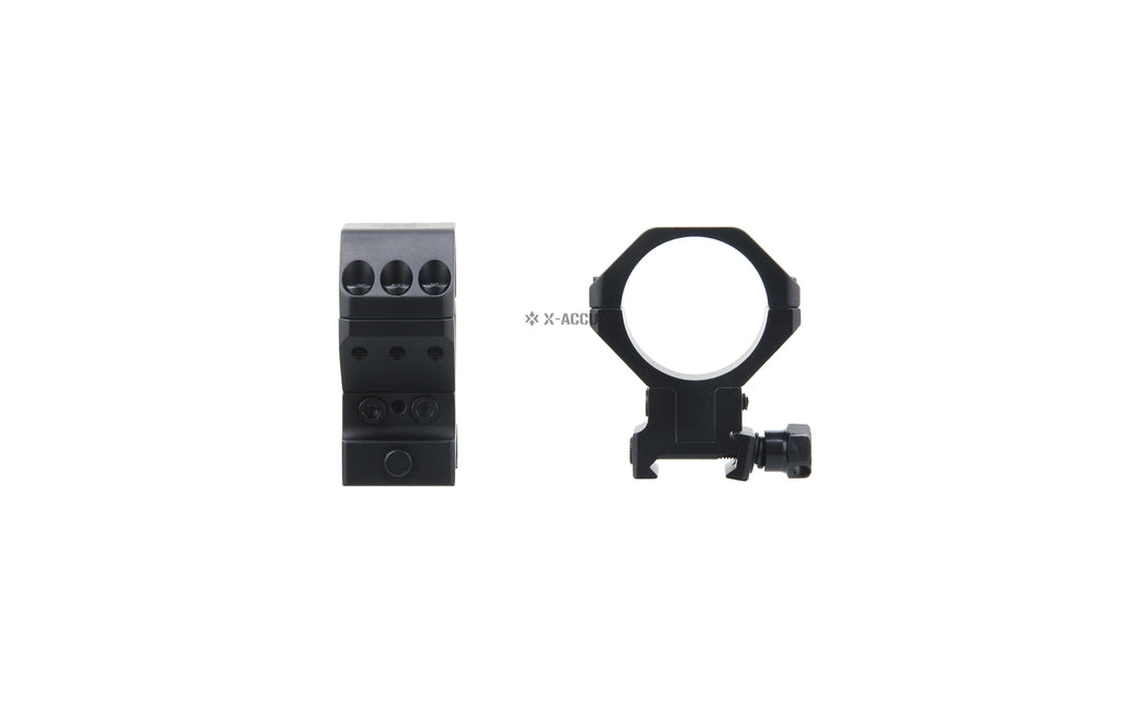 Anillas Picatinny X-ACCU de 34mm Ajustable