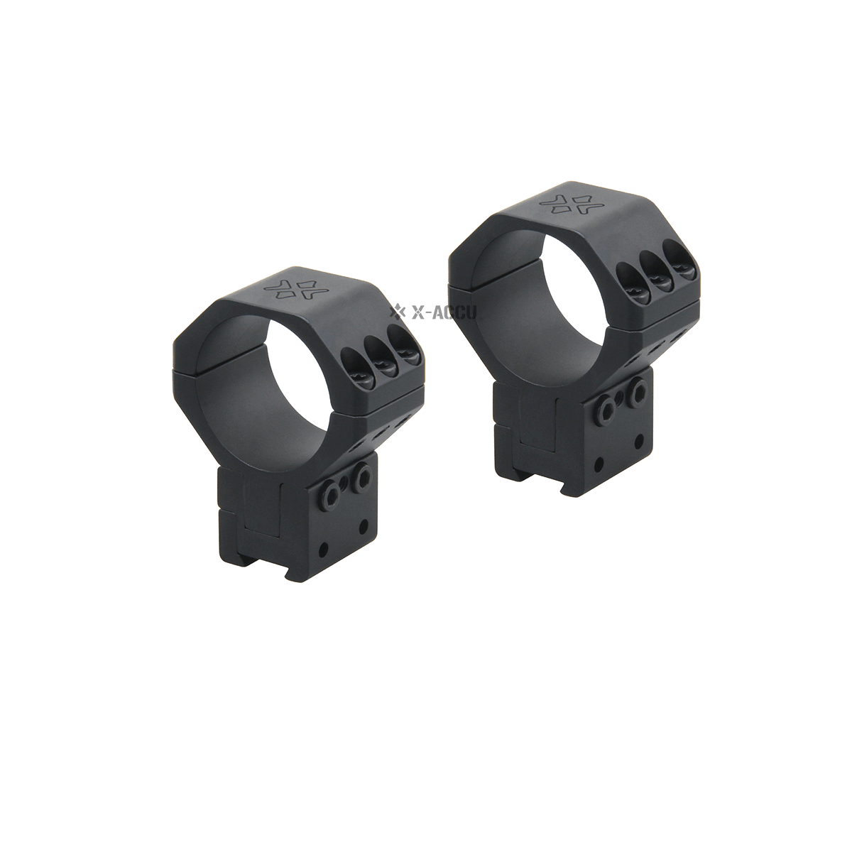 Anillos Dovetail de Elevación Ajustable X-ACCU de 34mm