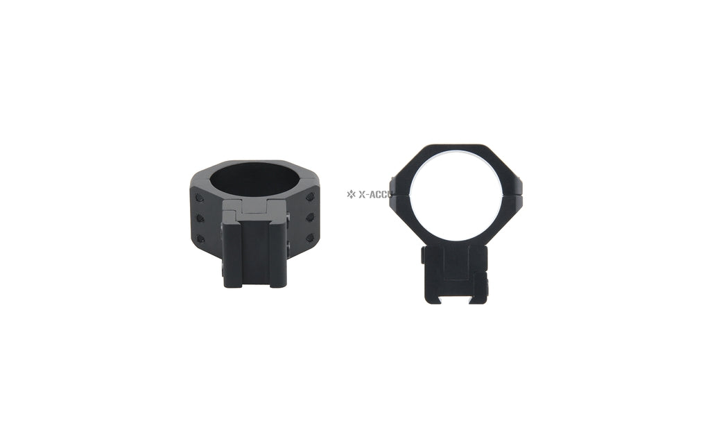 Anillas Dovetail  X-ACCU 34mm Ajustable