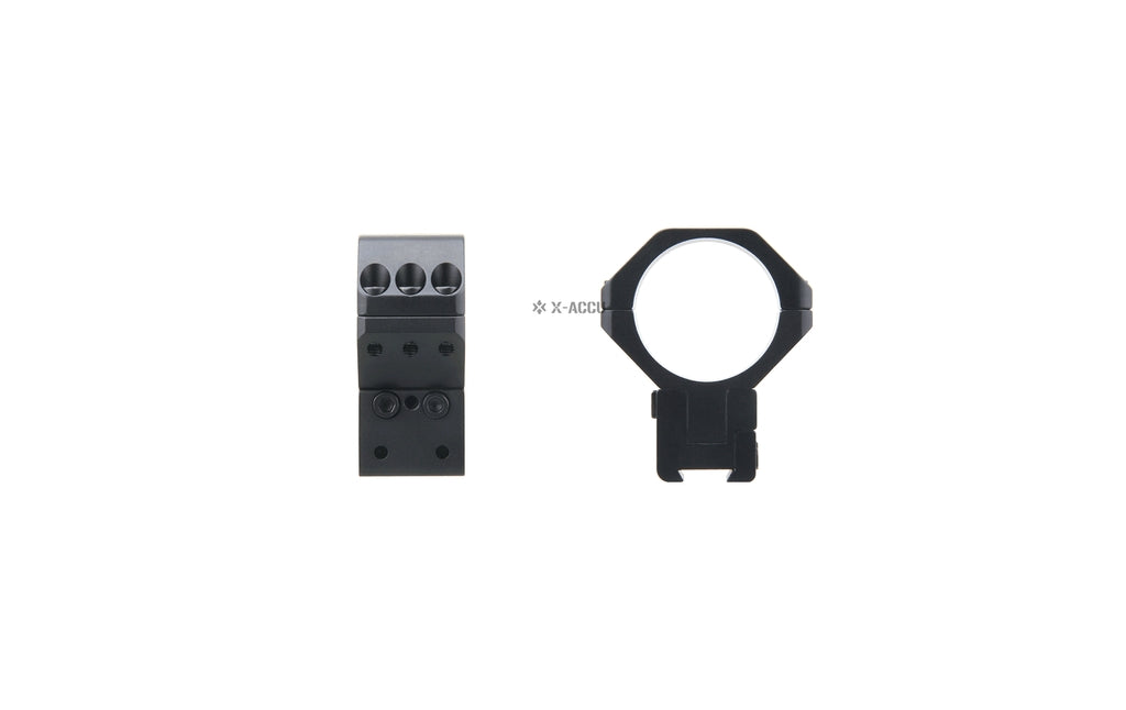 Anillas Dovetail  X-ACCU 34mm Ajustable