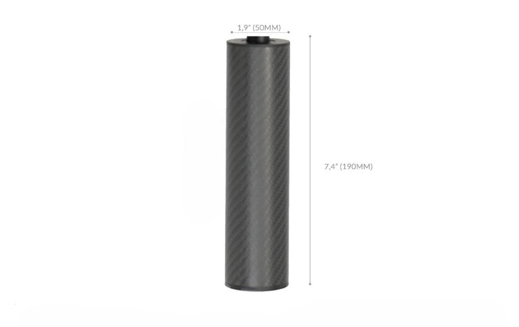 RTI  </br>  Supresor HUŠH Fibra de Carbono 50mm