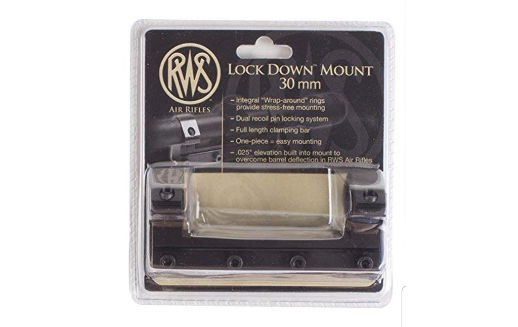 Anillas Lock Down Mount &lt;/br&gt;  Riel Integrado una pieza  30 mm  &lt;/br&gt; (U$D 30)