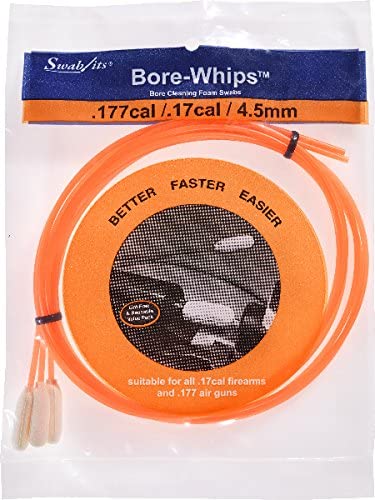 Bore Whips &lt;/br&gt;   Limpieza armas Cal .177 (4.5MM) &lt;/br&gt; Kit 3 unidades &lt;/br&gt; (U$D 22)