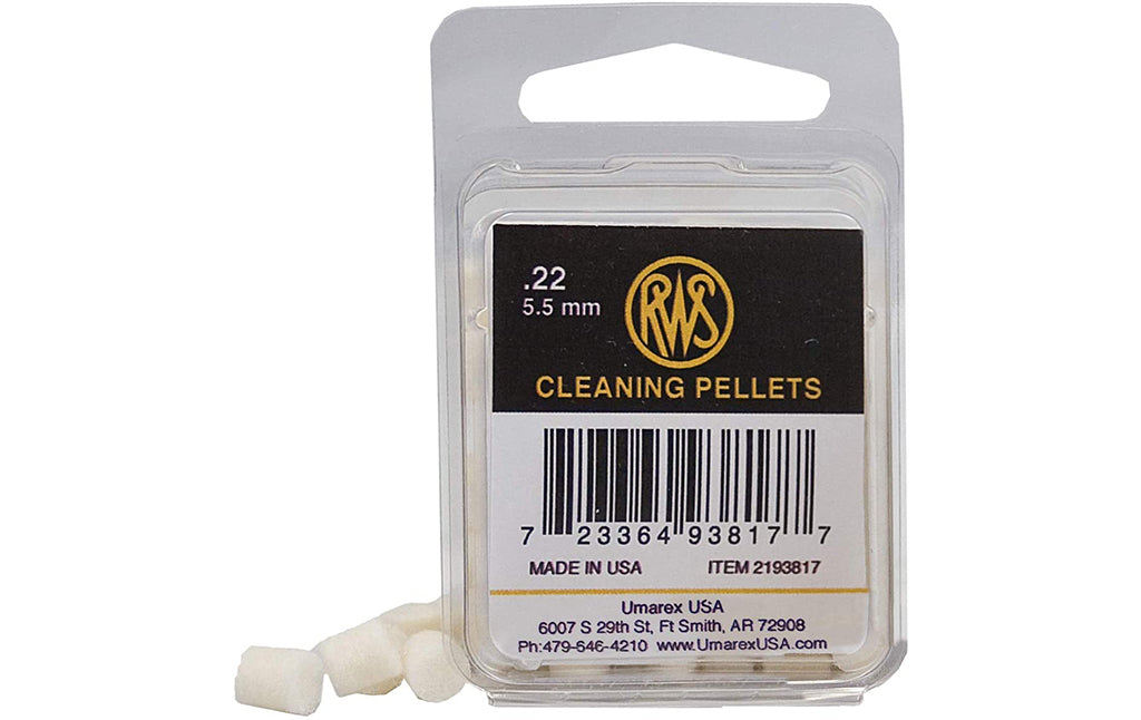 RWS &lt;/br&gt; Pellets de limpieza de pistola de aire 5.5 mm &lt;/br&gt; (U$D 15)