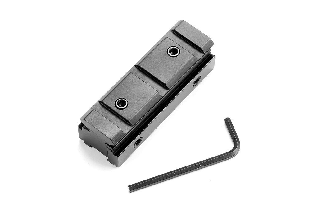 Mizugiwa  &lt;/br&gt; Adaptador de Dovetail 11 mm a 20 mm &lt;/br&gt; (U$D 40)