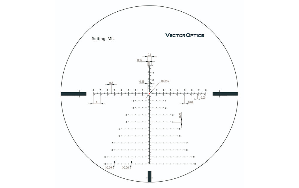 Mira Vector Optics &lt;/br&gt; Continental 4-24x56 tactical FFP  &lt;/br&gt; (U$D 900)